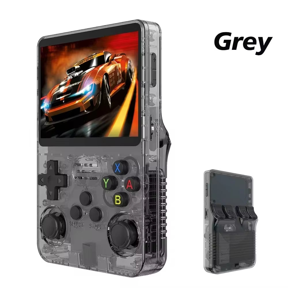 Open Source  Retro Handheld Video Game Console Linux System 3.5 Inch IPS Screen Portable Pocket Video Player 64GB 128G Games