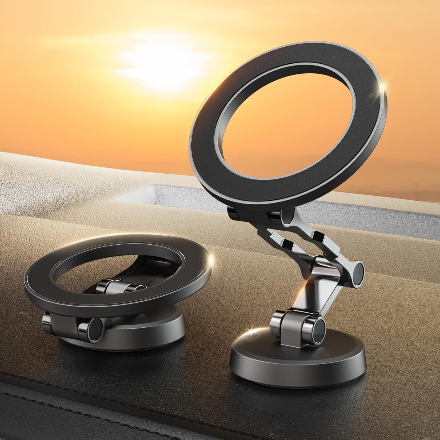 Soporte Movil Magnético Plegable con Rotación De 360° de Metal